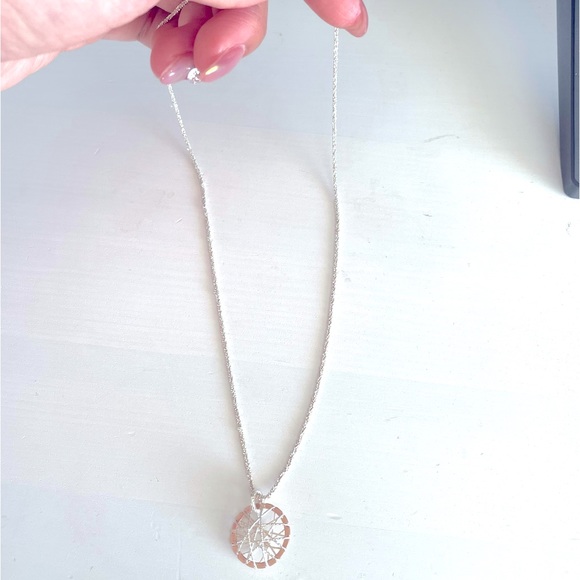 Authentic Links of London Necklace pendant rose gold and sterling silver - Picture 6 of 9